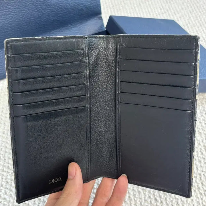 [BUNJANG] Dior Oblique Vertical Long Organizer / [풀박스] 디올 오블리크 버티컬 롱 오거나이저
