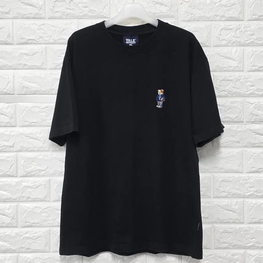 [BUNJANG] Yale C978 Black Short Sleeve T-shirt / M 예일 YALE 블랙 반팔 티셔츠 C978