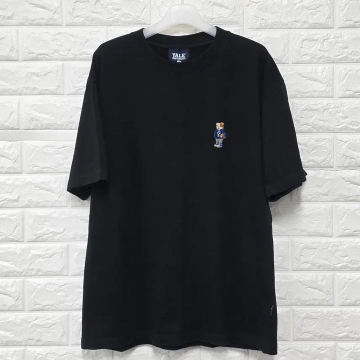 [BUNJANG] Yale C978 Black Short Sleeve T-shirt / M 예일 YALE 블랙 반팔 티셔츠 C978