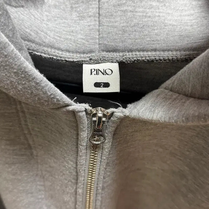 [BUNJANG] FINE.O Neoprene Crop Hoodie Zip-up / 파인오 네오프렌 크롭 후드 집업