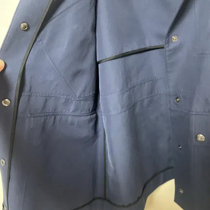 [BUNJANG] Belstaff Navy Hooded Jacket / Belstaff 벨스타프 여성 네이비 후드 자켓 38 (55)