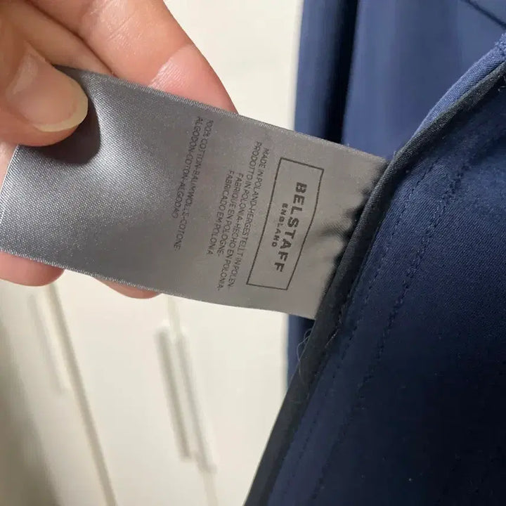 [BUNJANG] Belstaff Navy Hooded Jacket / Belstaff 벨스타프 여성 네이비 후드 자켓 38 (55)