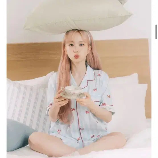 [SOLD OUT] 도씨 반팔 파자마 세트
