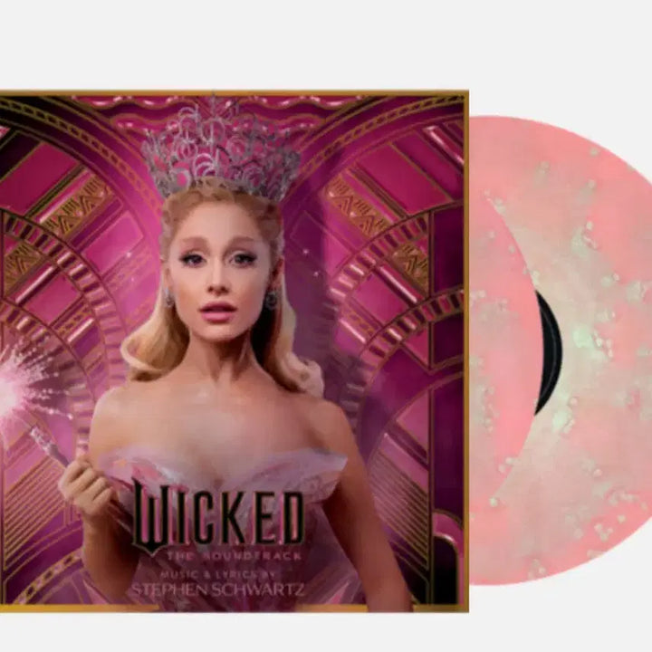 [BUNJANG] Ariana Grande Wicked Soundtrack Pink Vinyl 2LP / 위키드 사운드트랙 핑크 바이닐 Ariana Grande 2LP 미개봉사