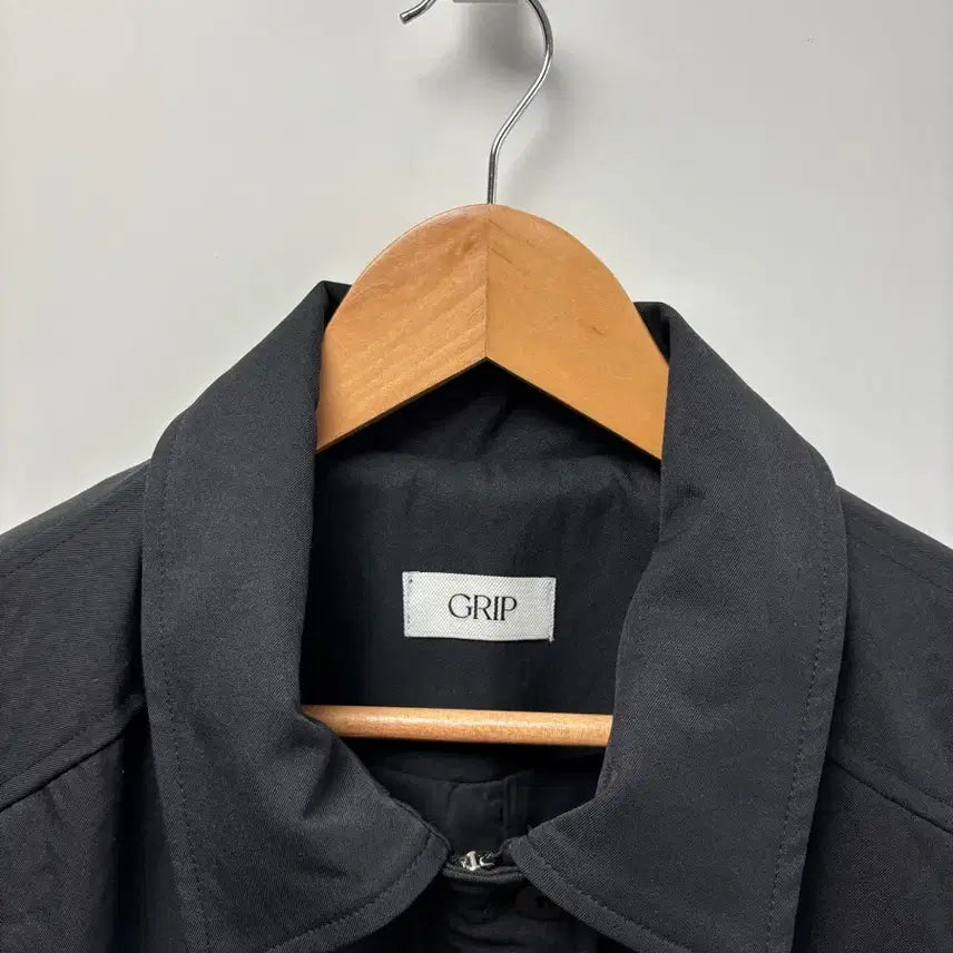 [BUNJANG] Grip Black Blouson Jacket / 그립 grip 블랙 블루종 점퍼