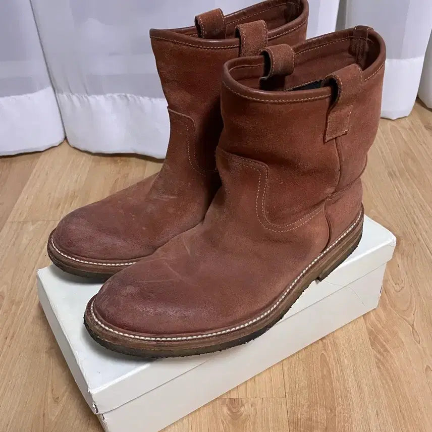[BUNJANG] Buttero Suede Short Pecos Boots / 부테로 스웨이드 숏페코스부츠 엔지니어드