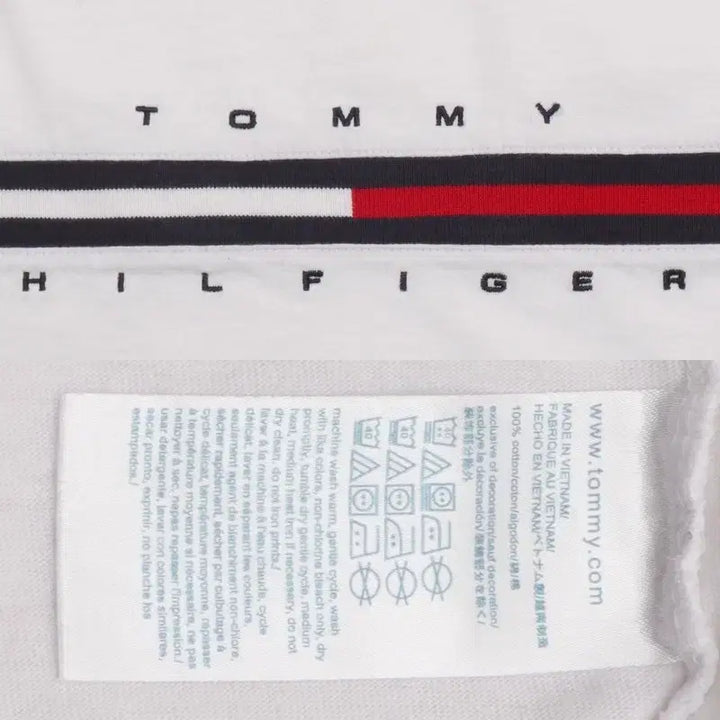[BUNJANG] Tommy Hilfiger T-2929 Short-Sleeve T-Shirt / 타미힐피거 반팔티 100 T-2929