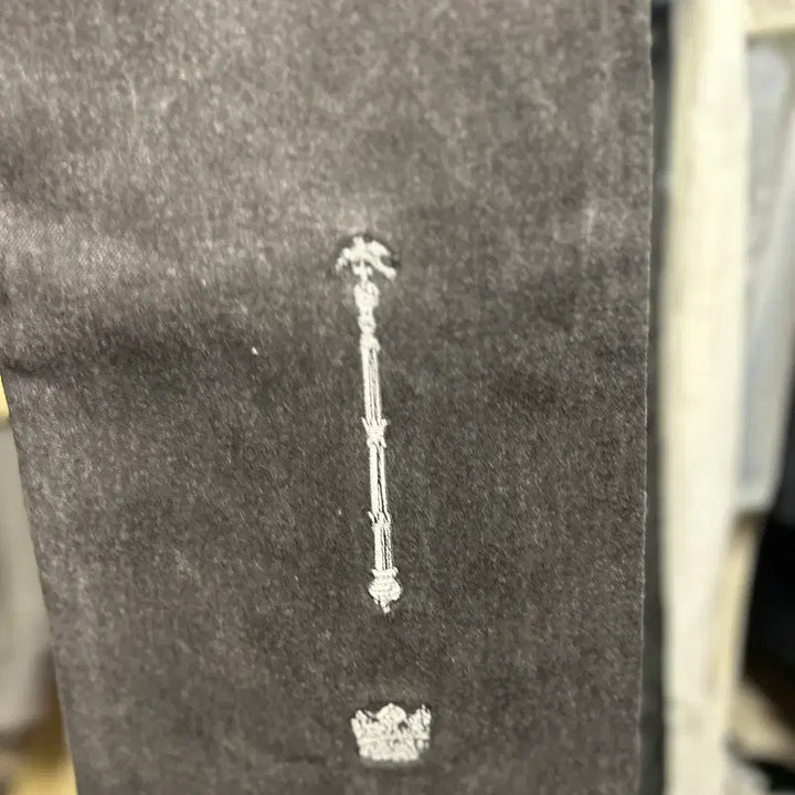 [BUNJANG] Children of the Discotheque 22 Patch Embroidered Black Denim Pants / 칠드런오브더 디스코댄스 22패치 자수 흑청 데님 1
