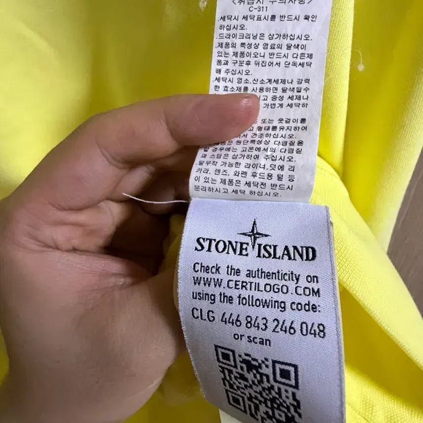 [BUNJANG] Stone Island Long Sleeve T-shirt / 스톤아일랜드 롱슬리브