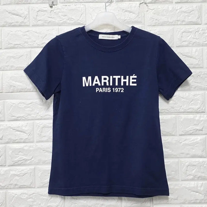 [BUNJANG] Marithe Francois Girbaud Navy Short Sleeve T-shirt / S 마리떼프랑소와저버 네이비 반팔 티셔츠 C980
