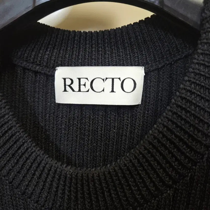 [BUNJANG] RECTO Crew Neck Mini Dress / L) 렉토 RECTO 원피스 블랙 크루넥 미니 드레스