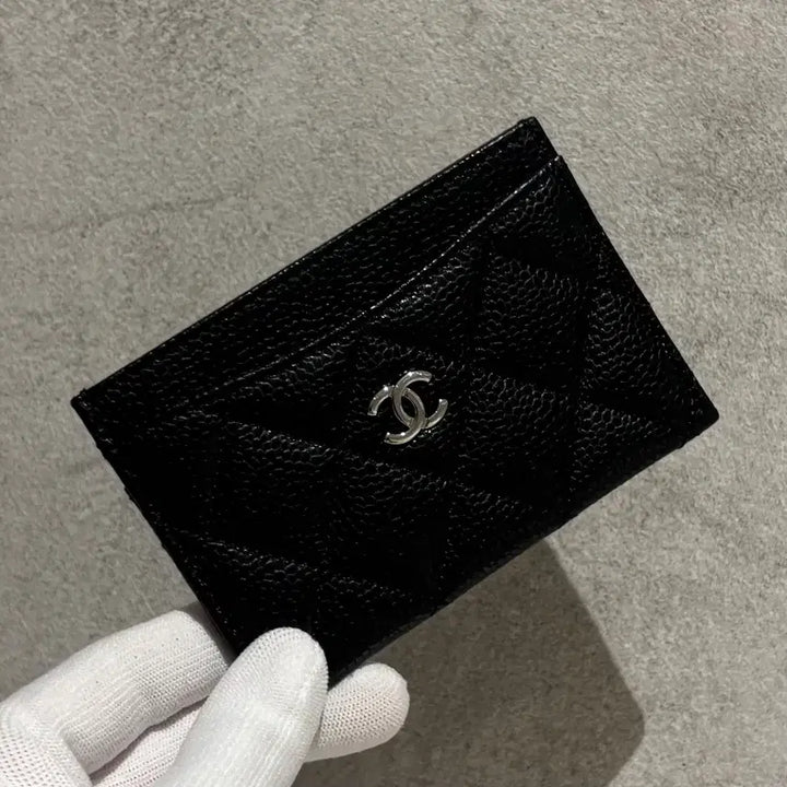 [BUNJANG] Chanel Classic Caviar Card Wallet / { OS / 신형 / 새상품급 } 샤넬 클래식 캐비어 카드지갑