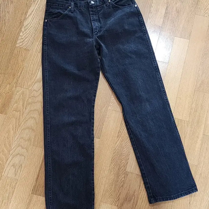 [BUNJANG] Wrangler Vintage Black Denim Jeans / usa 빈티지 랭글러 흑청 34x32 판매합니다.