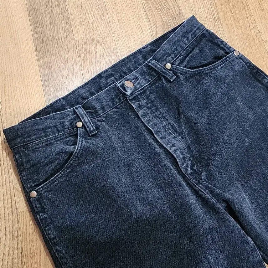 [BUNJANG] Wrangler Vintage Black Denim Jeans / usa 빈티지 랭글러 흑청 34x32 판매합니다.