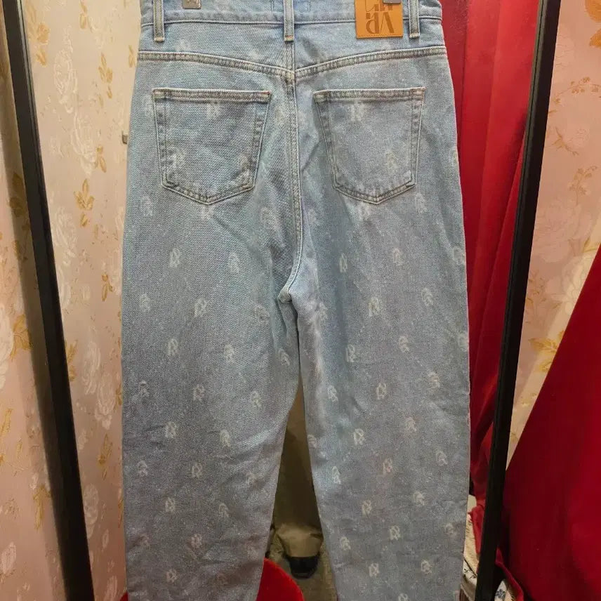 [BUNJANG] Grove Pattern Denim Pants (28) / 7/52 그로브 grove 패턴 청바지 데님 팬츠 28사이즈