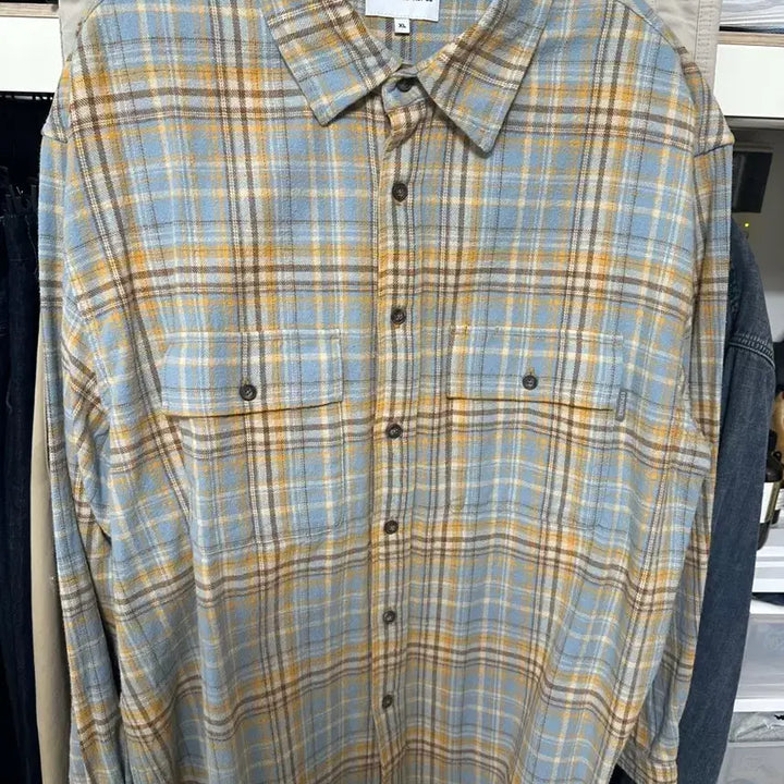 [BUNJANG] ESPIONAGE Checkered Shirt XL / ESPIONAGE 체크 셔츠 XL