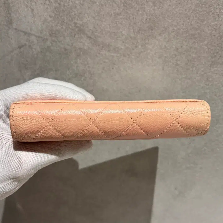 [BUNJANG] Chanel Caviar Flap Wallet / { OS / 신형 } 샤넬 캐비어 플랩 반지갑