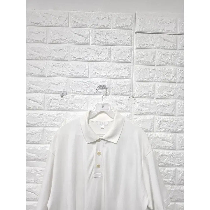[BUNJANG] COS White Collar Short Sleeve T-shirt / L 코스 COS 화이트 카라 반팔티셔츠 C983