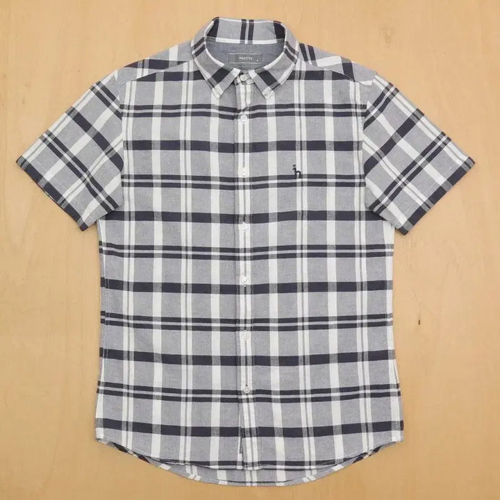 [BUNJANG] Hazzys Short Sleeve Shirt (95) H-1211 / 헤지스 반팔 셔츠 95 남방 H-1211