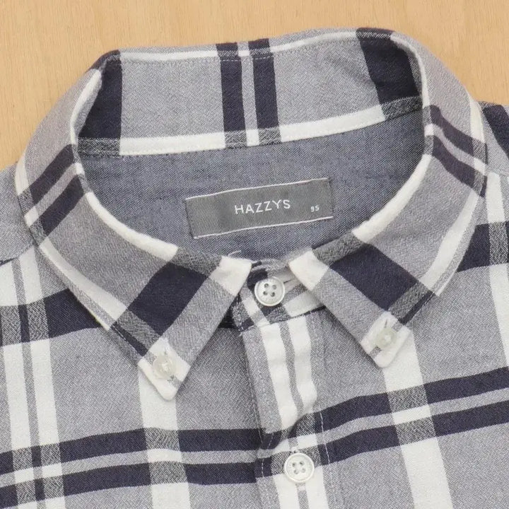 [BUNJANG] Hazzys Short Sleeve Shirt (95) H-1211 / 헤지스 반팔 셔츠 95 남방 H-1211
