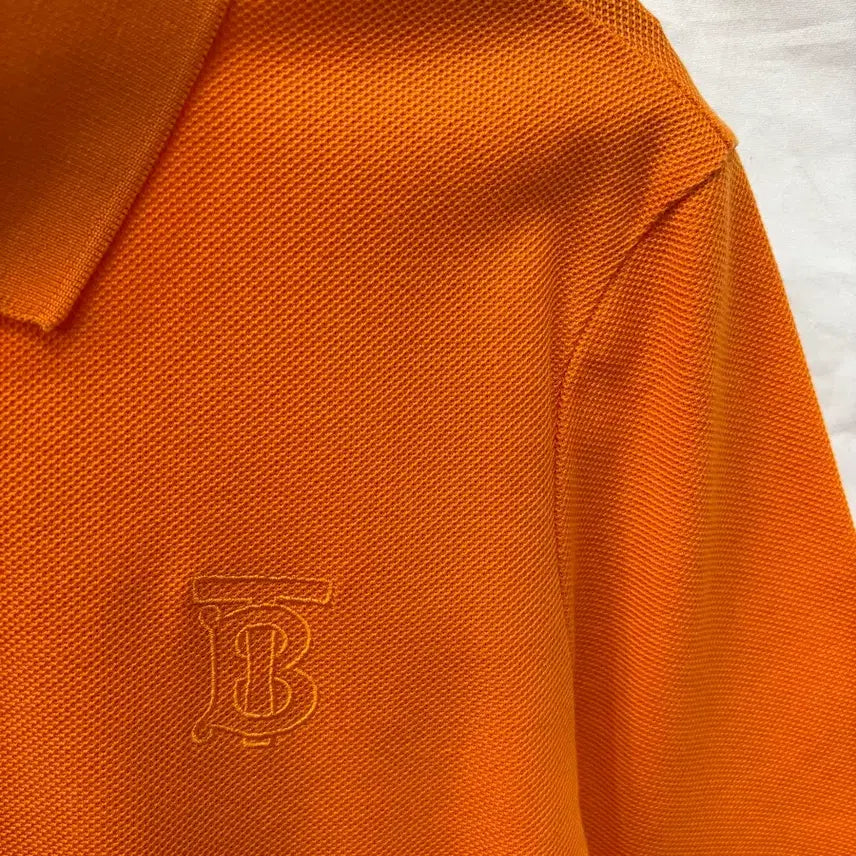 [BUNJANG] Burberry Orange Polo Shirt / 버버리 오렌지 카라티 S/55~66(정품)