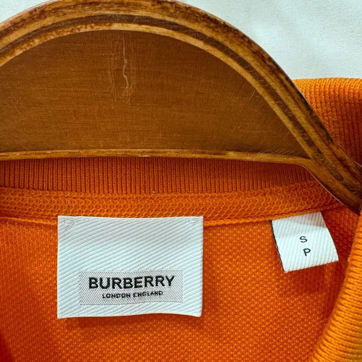 [BUNJANG] Burberry Orange Polo Shirt / 버버리 오렌지 카라티 S/55~66(정품)