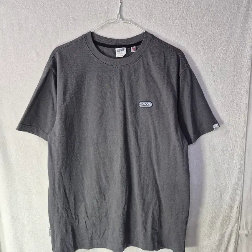 [BUNJANG] M Outdoor Charcoal Gray Short Sleeve T-Shirt / M 아웃도어 반팔 티셔츠 차콜색