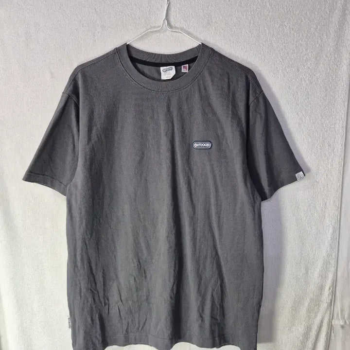 [BUNJANG] M Outdoor Charcoal Gray Short Sleeve T-Shirt / M 아웃도어 반팔 티셔츠 차콜색
