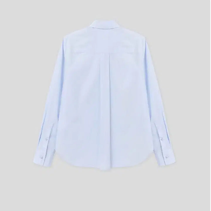 [BUNJANG] Elroju Essential Standard Shirt Blue M / 엘로주 에센셜 스탠다드 셔츠 블루 M 완전새상품