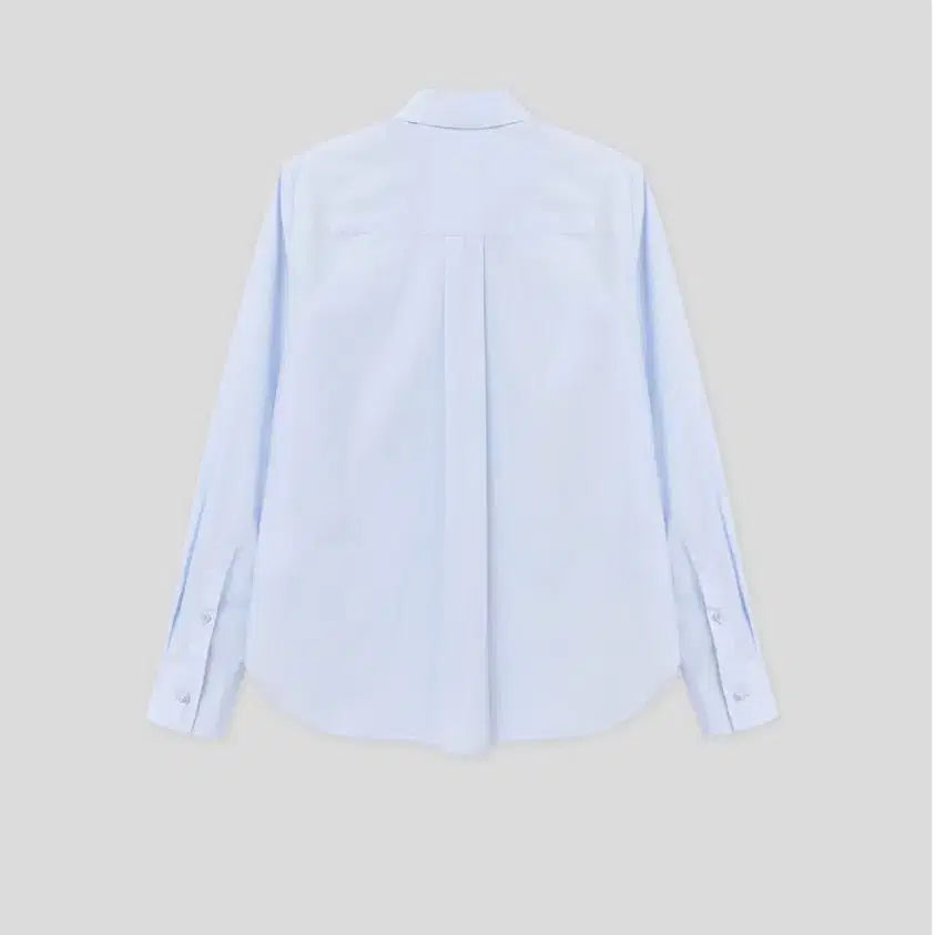 [BUNJANG] Elroju Essential Standard Shirt Blue M / 엘로주 에센셜 스탠다드 셔츠 블루 M 완전새상품