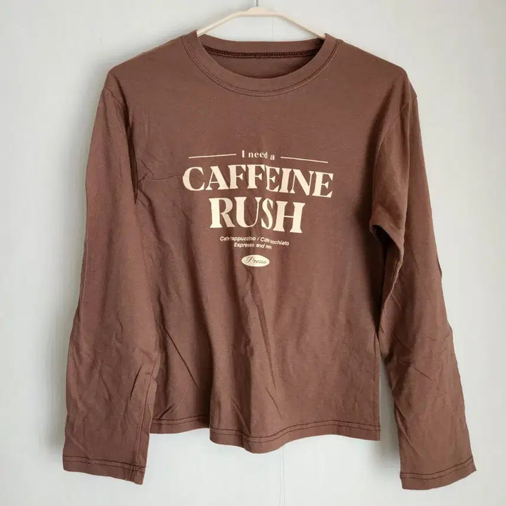 [SOLD OUT] 브라운 긴팔 티셔츠 새상품