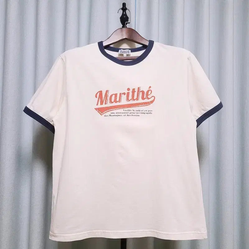 [SOLD OUT] 마리떼프랑소와저버 24SS 링거 티셔츠