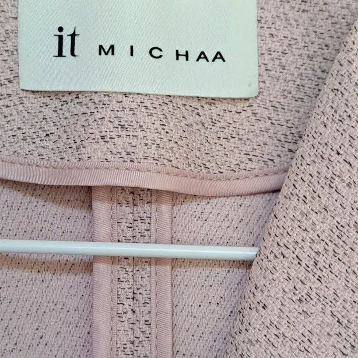[BUNJANG] IT Misha Pink Tweed Suit Set / it 미샤 핑크 트위드 정장 세트