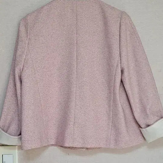 [BUNJANG] IT Misha Pink Tweed Suit Set / it 미샤 핑크 트위드 정장 세트