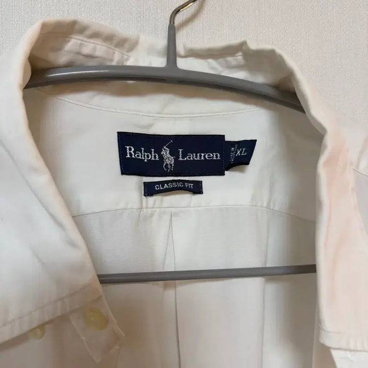 [BUNJANG] Polo Ralph Lauren White Overshirt / 폴로랄트로렌 오버셔츠