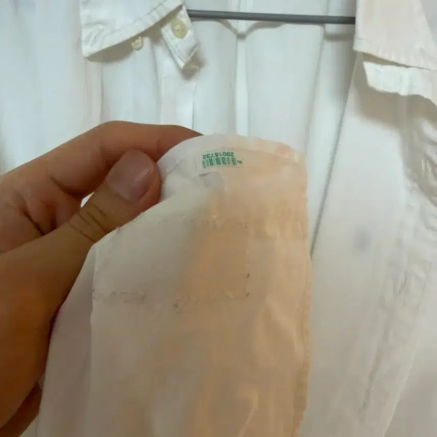[BUNJANG] Polo Ralph Lauren White Overshirt / 폴로랄트로렌 오버셔츠