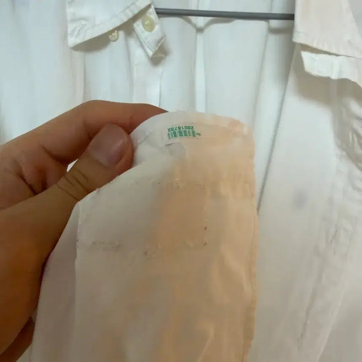 [BUNJANG] Polo Ralph Lauren White Overshirt / 폴로랄트로렌 오버셔츠