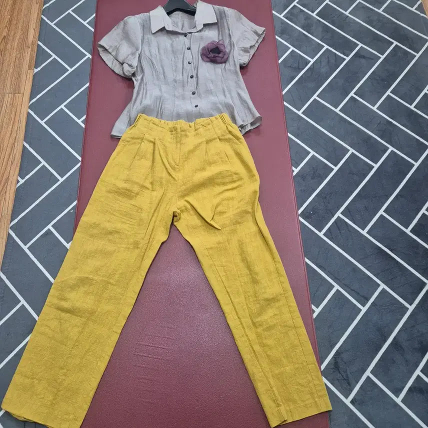 [BUNJANG] Linen Top and Bottom Set / 시원한 린넨 상하의55