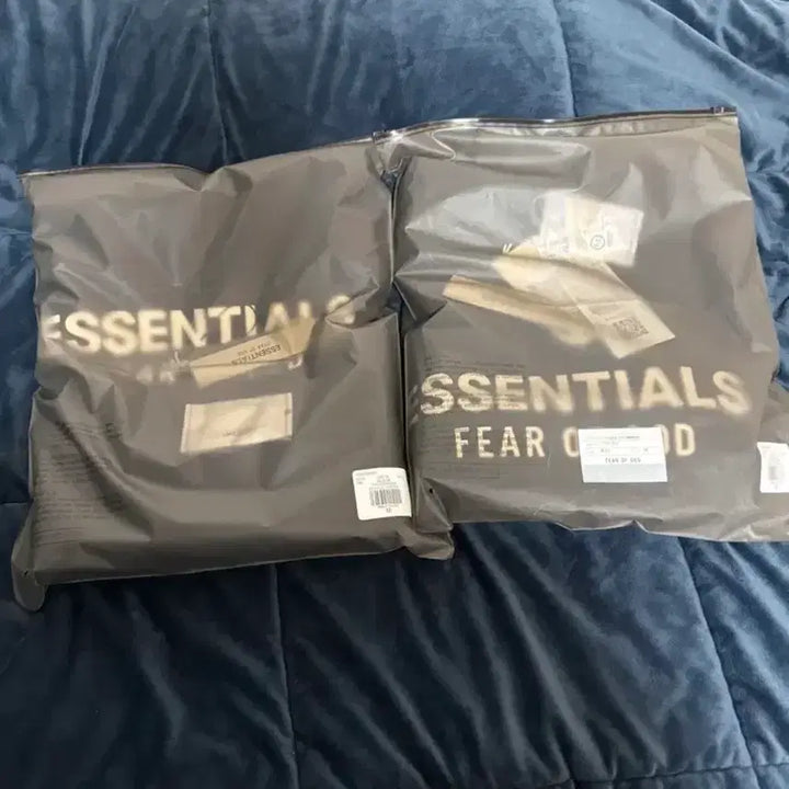 [BUNJANG] Fear of God Essentials Hoodie &amp; Sweatshirt Set / (새상품)(풀구성)피어오브갓 에센셜 후드/맨투맨 세트 팝니다