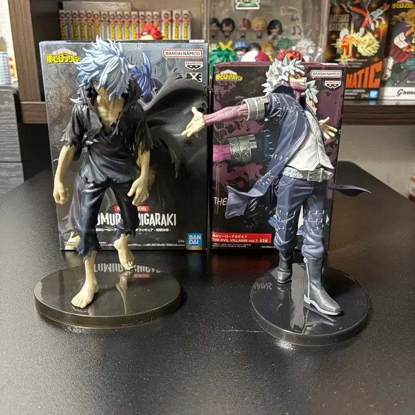 [BUNJANG] My Hero Academia Shigaraki &amp; Dabi Villain Figure Bundle Set / [개봉] 택포4.5 히로아카 시가라키 다비 빌런 피규어 일괄판매