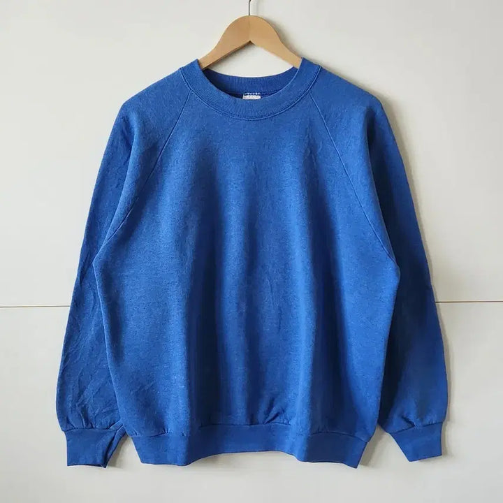 [BUNJANG] Fruit of the Loom Vintage Sweatshirt Blue L / 90s 빈티지 USA 푸릇오브더룸 스웨트셔츠 블루 L
