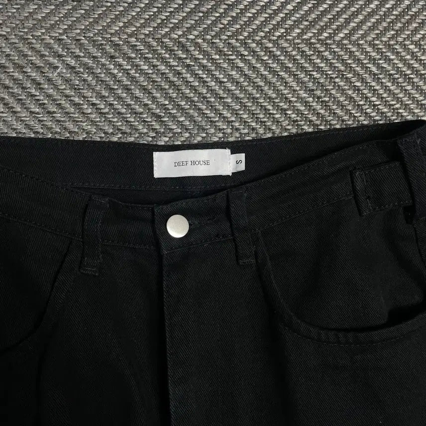 [BUNJANG] Deep House Carpenter Detail Pants (S) / Deep House 와이드 카펜터 디테일 팬츠y 5385