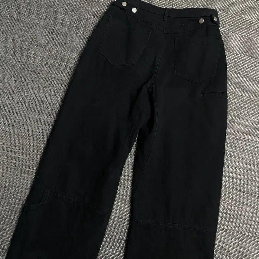 [BUNJANG] Deep House Carpenter Detail Pants (S) / Deep House 와이드 카펜터 디테일 팬츠y 5385