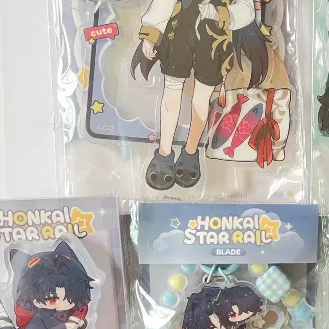 [BUNJANG] Honkai Star Rail Dormitory Acrylic Stand &amp; Keychain &amp; Korotto Blade / 붕괴 스타레일 기숙사 아크릴 스탠드&amp;키링&amp;코롯토 블레이드