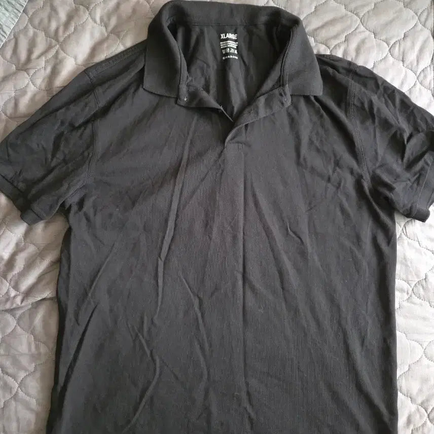 [BUNJANG] Giordano Polo Shirt Black XL / 지오다노 카라티 블랙 XL