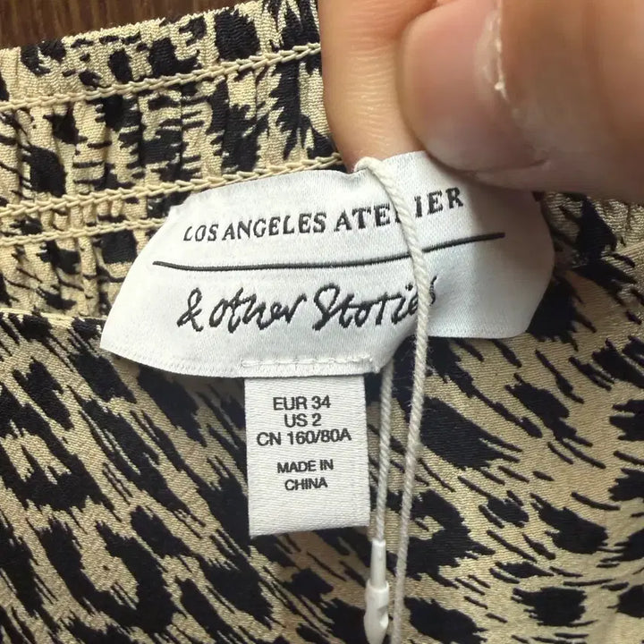 [BUNJANG] And Other Stories Leopard Print Dress / (새상품) 앤아더스토리즈 호피 드레스 원피스