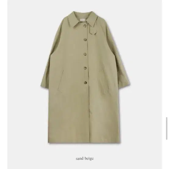 [BUNJANG] LeMore Classic Trench Coat (Sand Beige) / 르모어 클래식 트렌치코트 (샌드베이지)