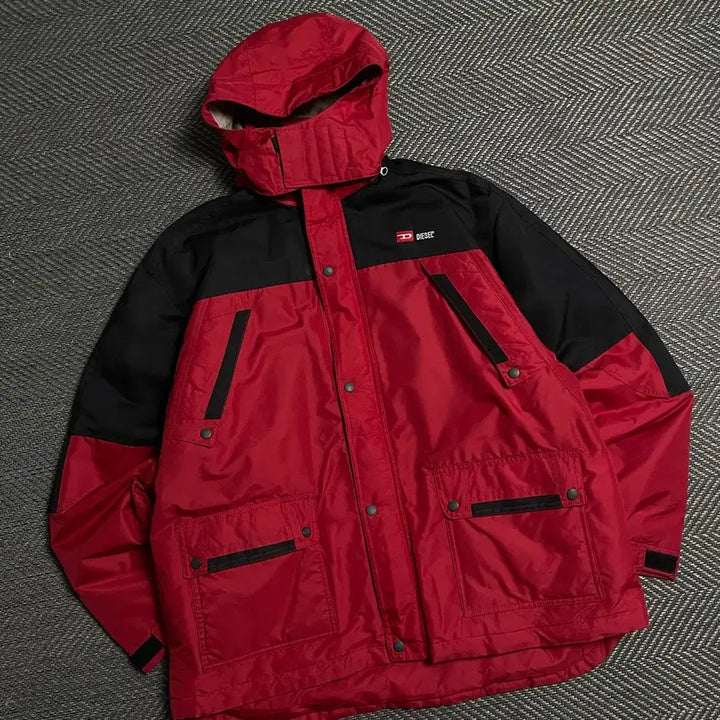 [BUNJANG] DISEL Archive Color Block Mountain Jacket / 00s DISEL 디젤 아카이브 배색 박시핏 마운틴 자켓y 5389