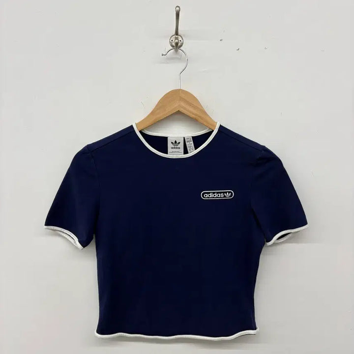 [BUNJANG] Adidas Navy Crop T-shirt (Women&