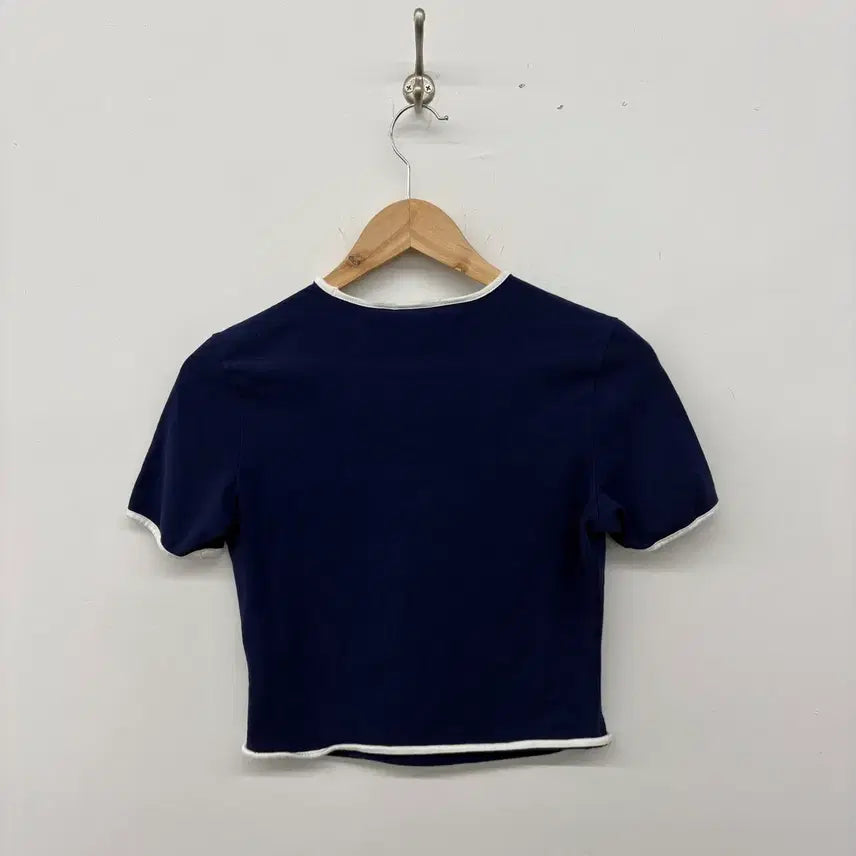 [BUNJANG] Adidas Navy Crop T-shirt (Women&